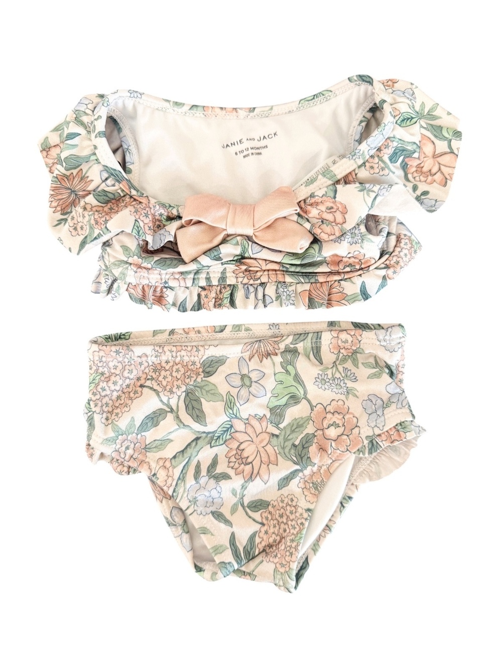 Janie and Jack two-piece baby swimsuit